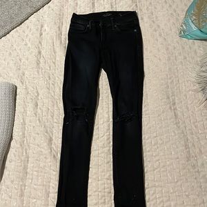 Lucky Brand ripped skinny jeans